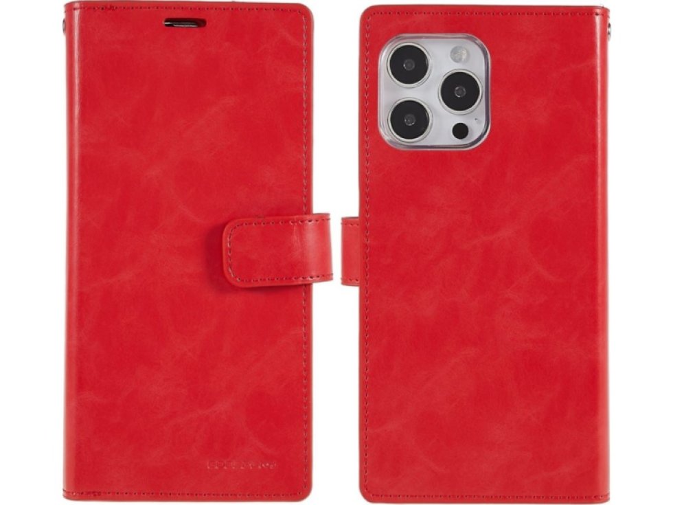 Ochranné pouzdro na iPhone 15 Pro - Mercury, Mansoor Diary Red