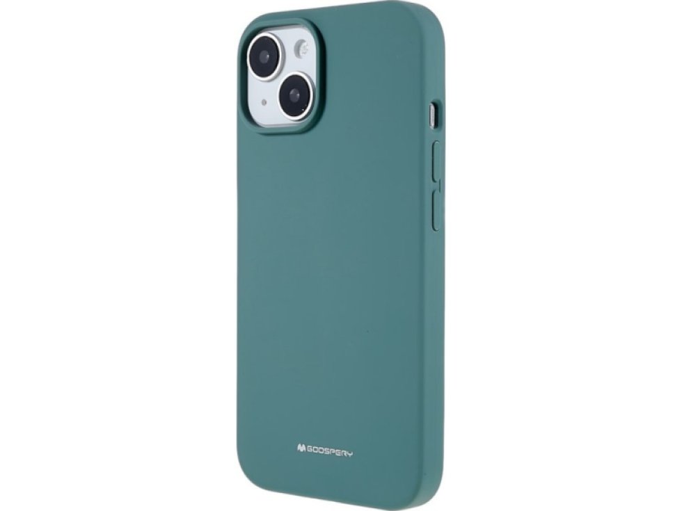 Ochranný kryt pro iPhone 14 - Mercury, Silicone Green