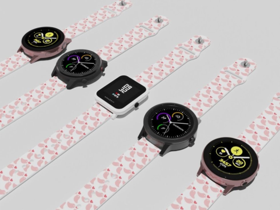 PTÁČCI SE SRDÍČKEM řemínek 22 mm