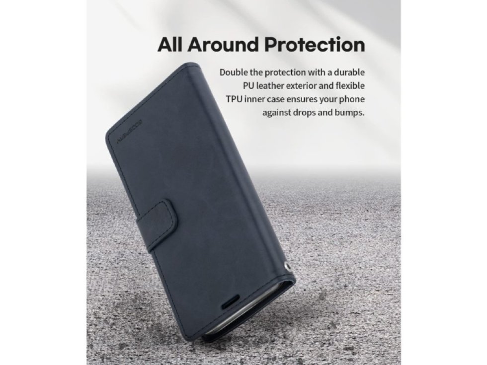 Ochranné pouzdro pro iPhone 13 - Mercury, Bluemoon Diary Navy