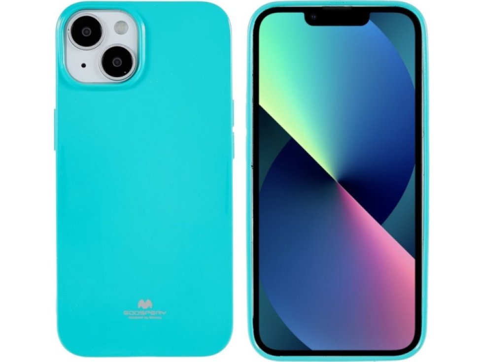 Ochranný kryt na iPhone 15 PLUS - Mercury, Jelly Mint