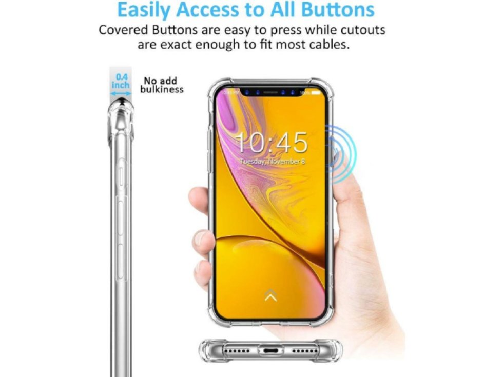 Ochranný kryt pro iPhone XR - Mercury, SuperProtect Transparent