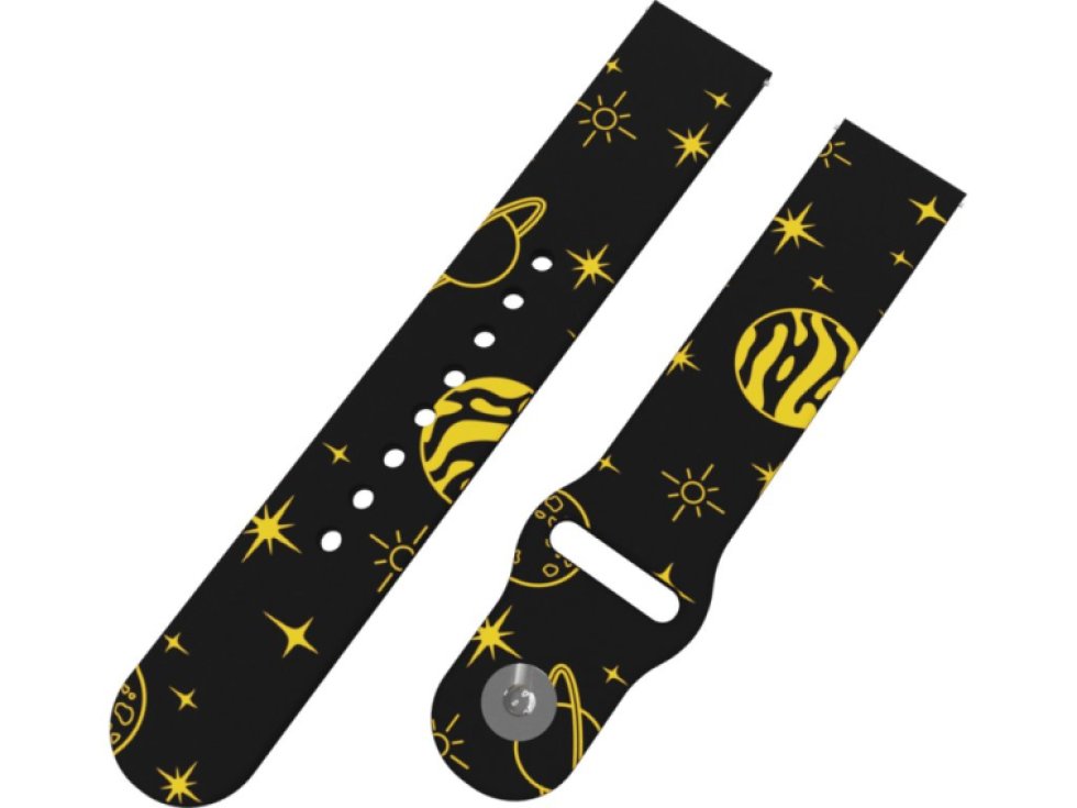 ŽLUTÉ PLANETKY řemínek 20 mm