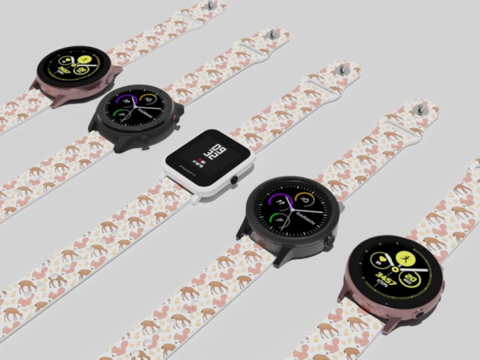 PODZIM V LESE řemínek 22 mm