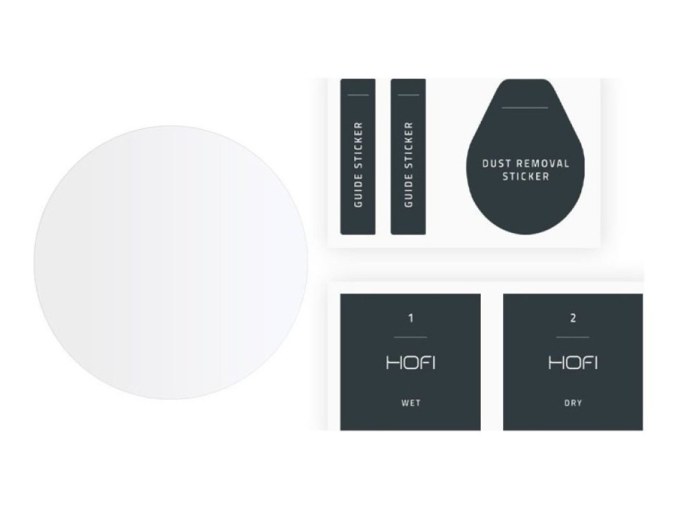 Hybridní ochranné sklo na Samsung Galaxy Watch CLASSIC 46mm - Hofi, Glass Pro+