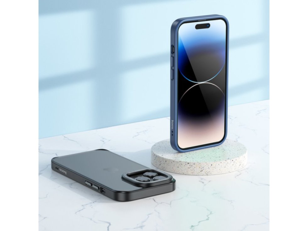 Ochranný kryt pro iPhone 14 Pro MAX - Hoco, GoldenShield Black