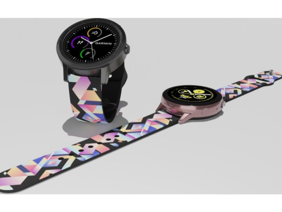 INDIÁNSKÝ VZOR řemínek 22 mm