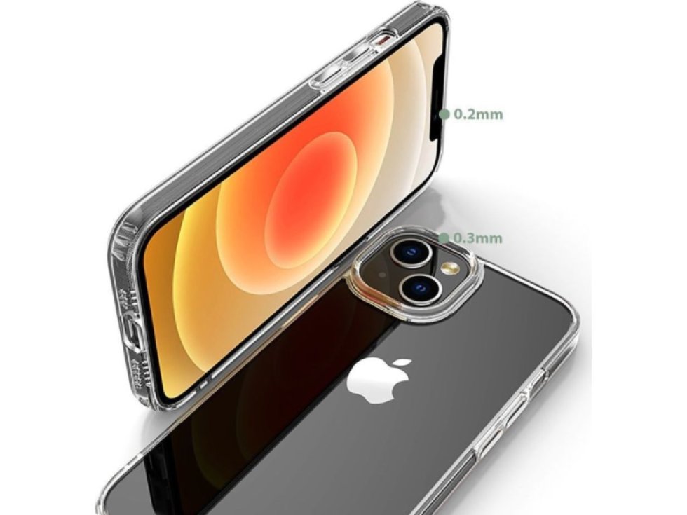 Ochranný kryt pro iPhone 15 - Tech-Protect, FlexAir Hybrid Clear