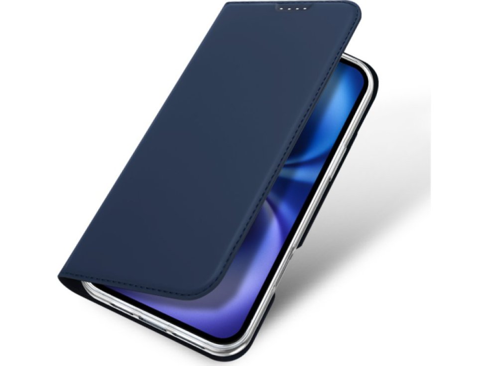 Knížkové pouzdro na iPhone 16 PLUS - DuxDucis, SkinPro Blue
