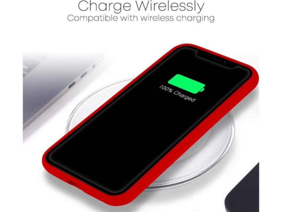 Ochranný kryt pro iPhone XR - Mercury, Silicone Red