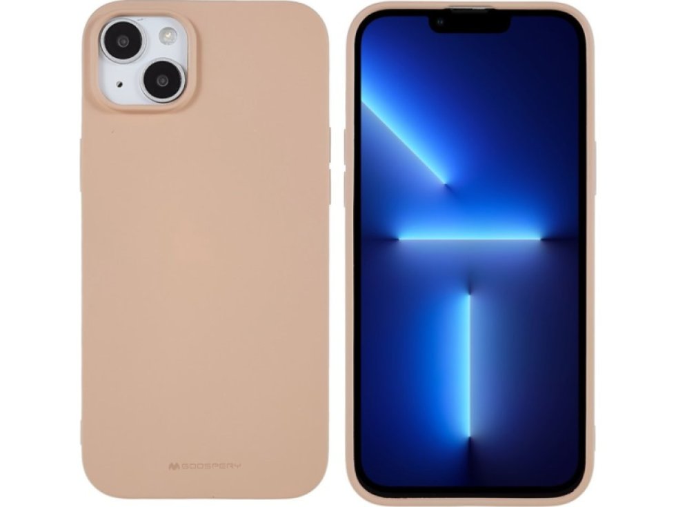 Ochranný kryt pro iPhone 14 PLUS - Mercury, Soft Feeling Pink Sand