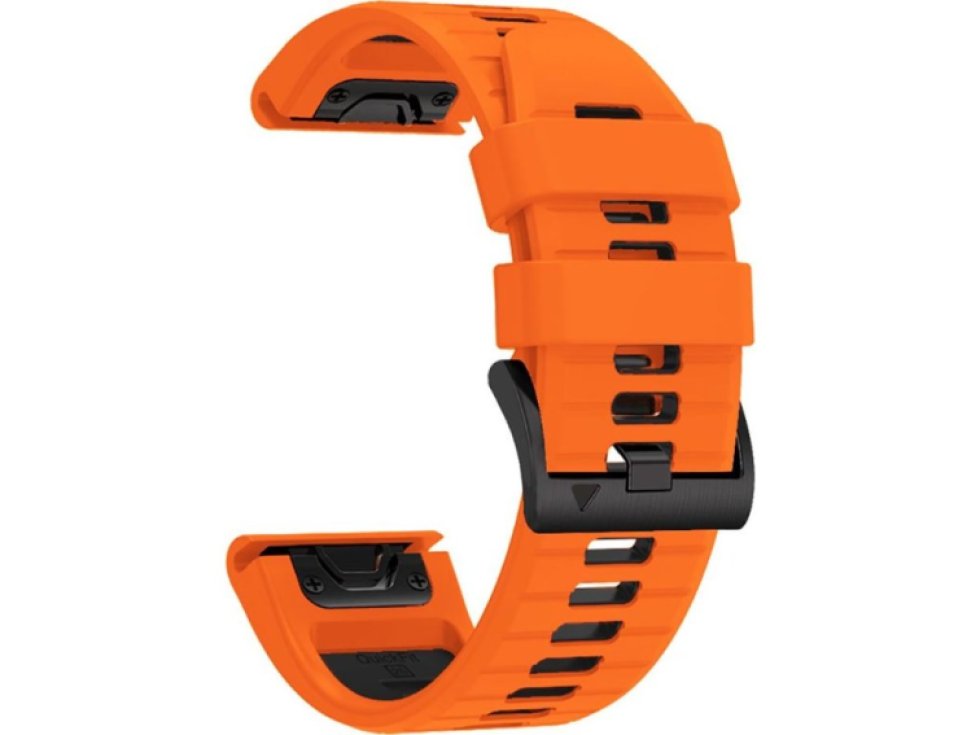 Řemínek pro Garmin Fenix 3 / 5X / 3HR / 5X PLUS / 6X / 6X PRO / 7X - Tech-Protect, Iconband Pro Orange/Black