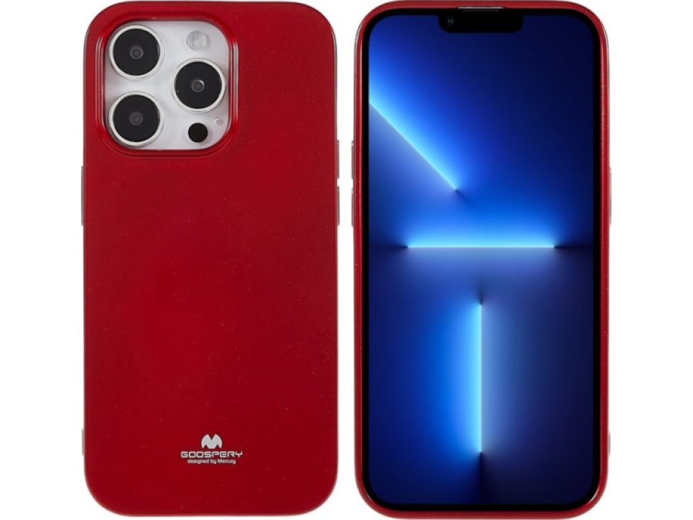 Ochranný kryt pro iPhone 14 Pro MAX - Mercury, Jelly Red
