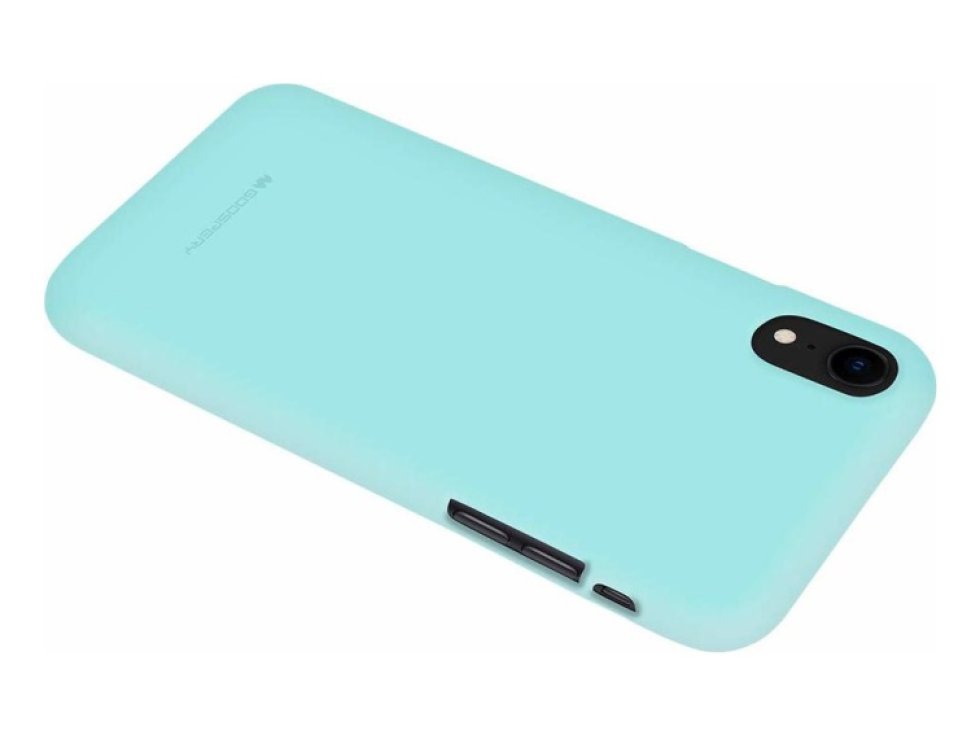 Ochranný kryt pro iPhone XR - Mercury, Soft Feeling Mint