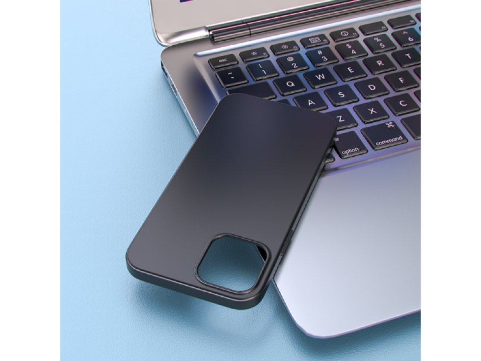 Ochranný kryt pro iPhone 14 PLUS - Hoco, Fascination Black