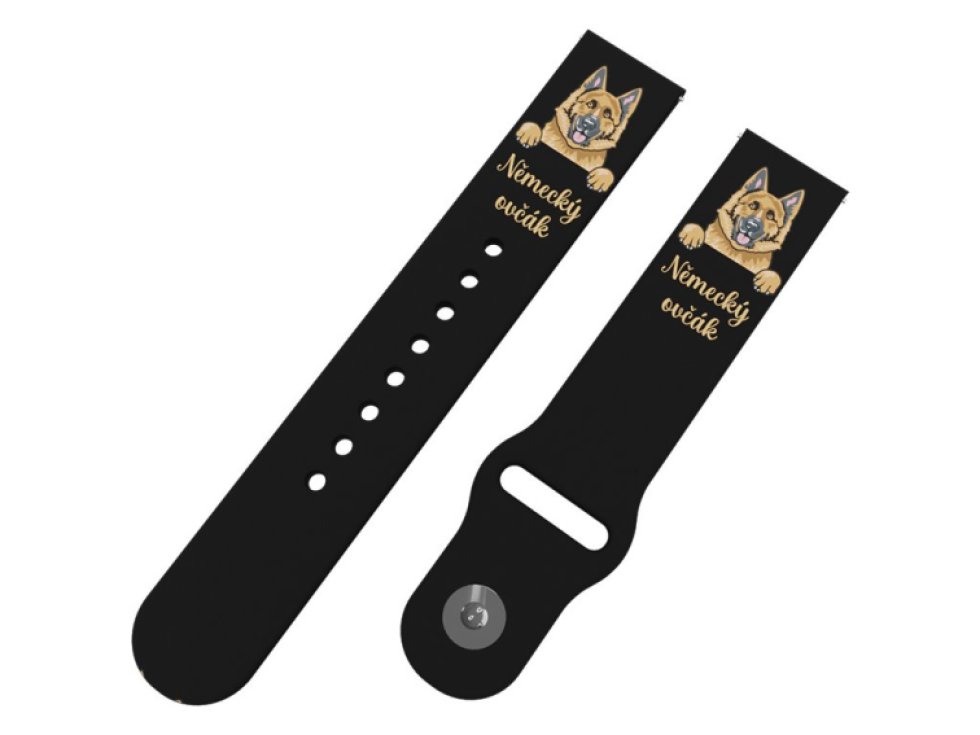 Německý Ovčák řemínek 22 mm