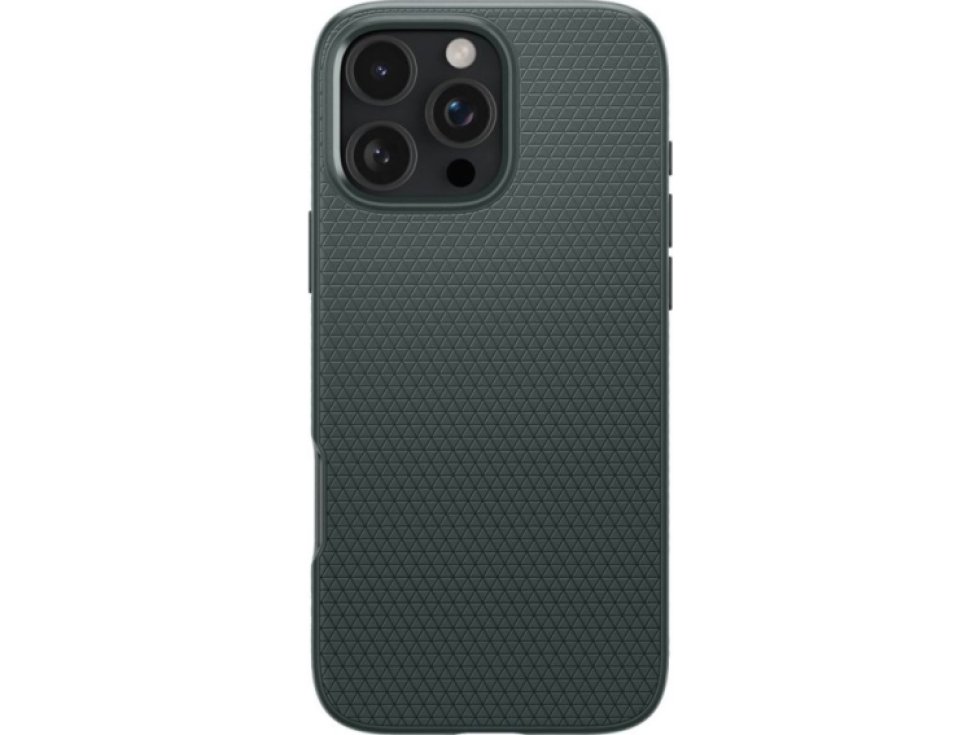 Ochranný kryt na iPhone 16 Pro MAX - Spigen, Liquid Air Abyss Green