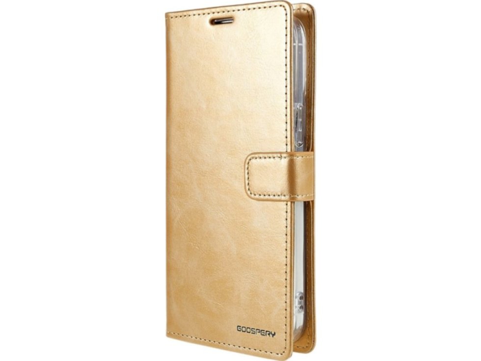 Ochranné pouzdro pro iPhone 14 Pro MAX - Mercury, Bluemoon Diary Gold