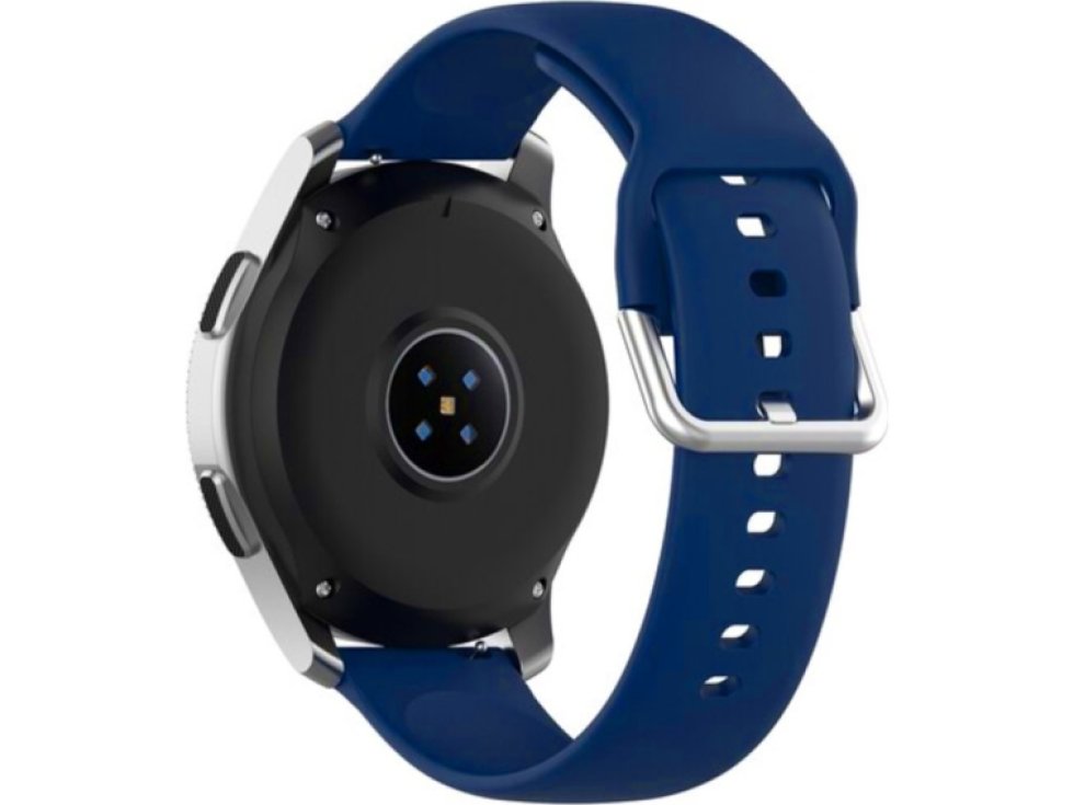 Jednobarevný řemínek pro chytré hodinky - Tmavě modrý