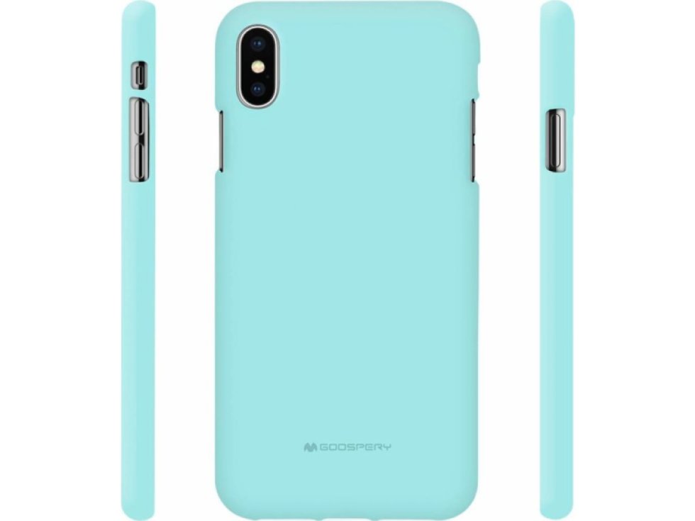 Ochranný kryt pro iPhone XS MAX - Mercury, Soft Feeling Mint