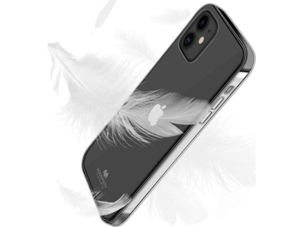 Ochranný kryt pro iPhone 12 / 12 Pro - Mercury, Jelly Transparent