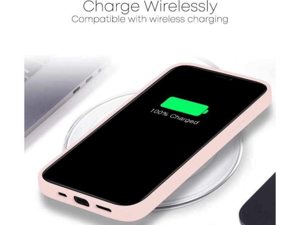 Ochranný kryt pro iPhone 12 / 12 Pro - Mercury, Silicone Pink Sand