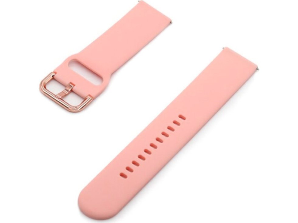 Jednobarevný řemínek pro chytré hodinky - Růžový