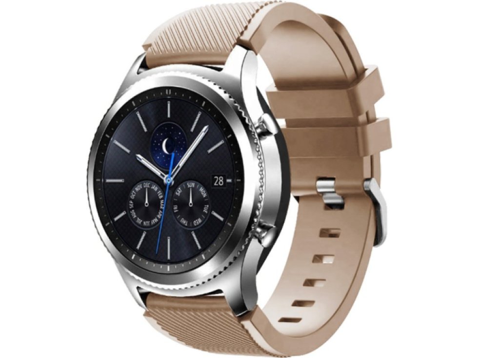 Vroubkovaný řemínek pro chytré hodinky 20mm