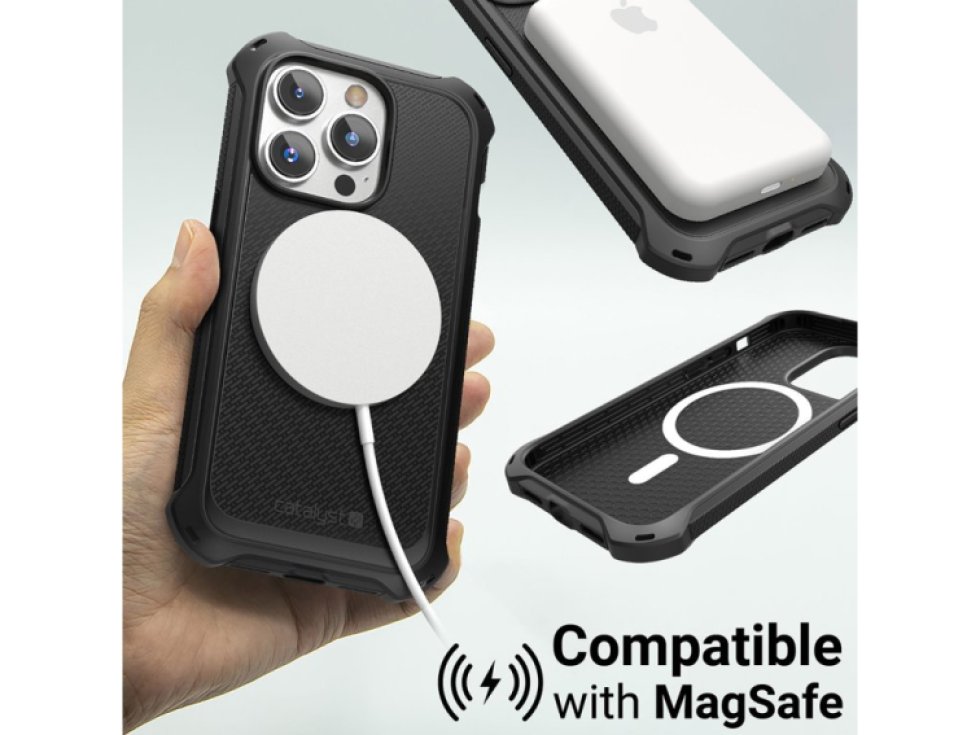 Ochranný kryt pro iPhone 14 Pro MAX - Catalyst, Crux MagSafe Black