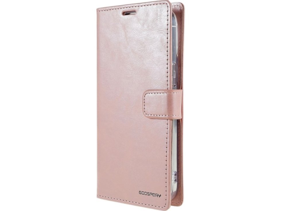 Ochranné pouzdro pro iPhone 14 Pro - Mercury, Bluemoon Diary Rose Gold