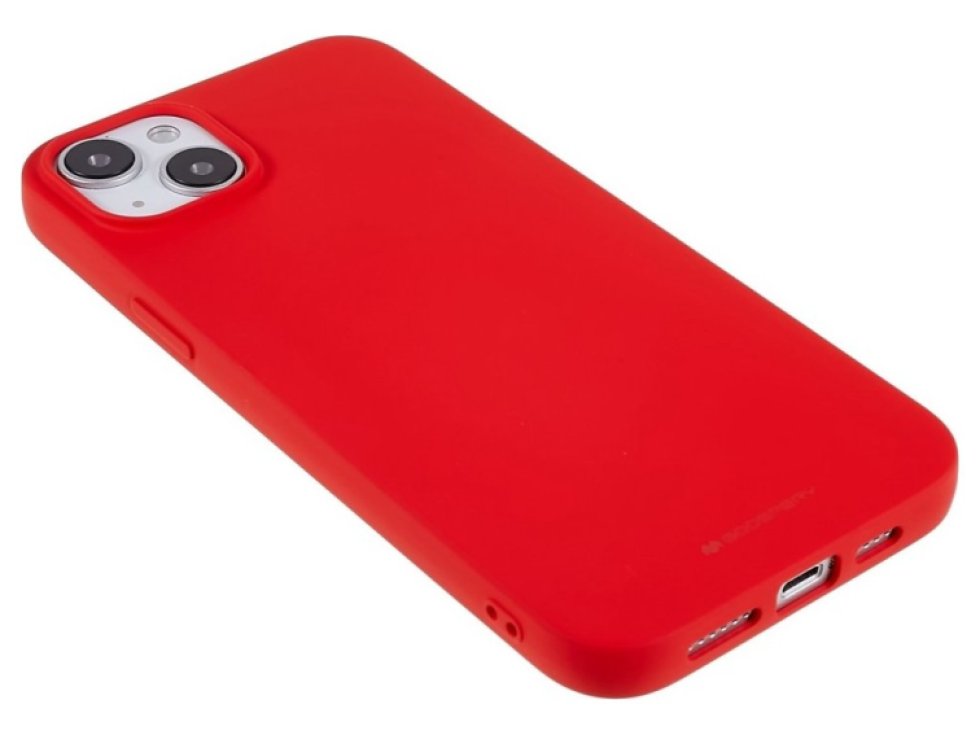 Ochranný kryt pro iPhone 14 PLUS - Mercury, Soft Feeling Red