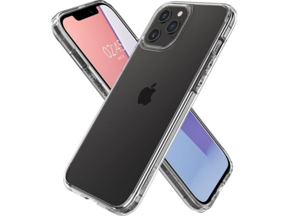 Ochranný kryt pro iPhone 12 / 12 Pro - Spigen, Ultra Hybrid Crystal ACS01702