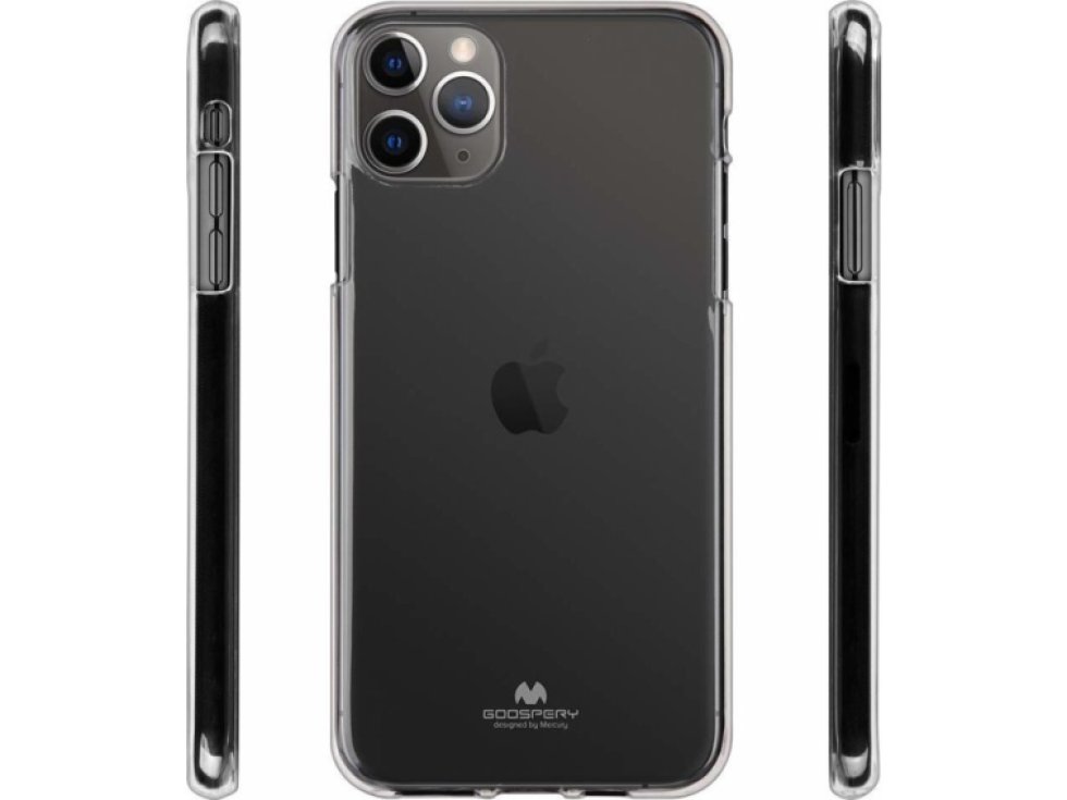Ochranný kryt pro iPhone 11 Pro MAX - Mercury, Jelly Transparent