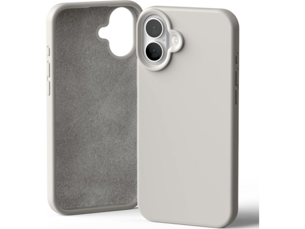 Ochranný kryt na iPhone 16 PLUS - Mercury, Silicone Stone