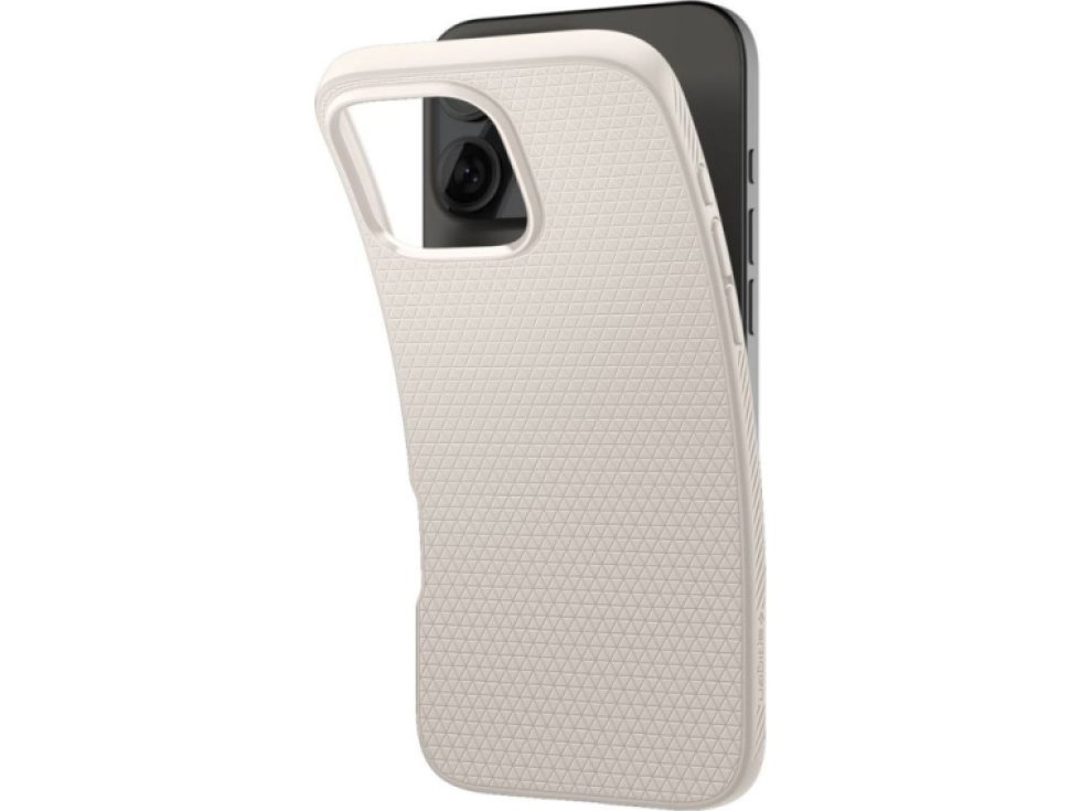 Ochranný kryt na iPhone 16 Pro MAX - Spigen, Liquid Air Natural Titanium