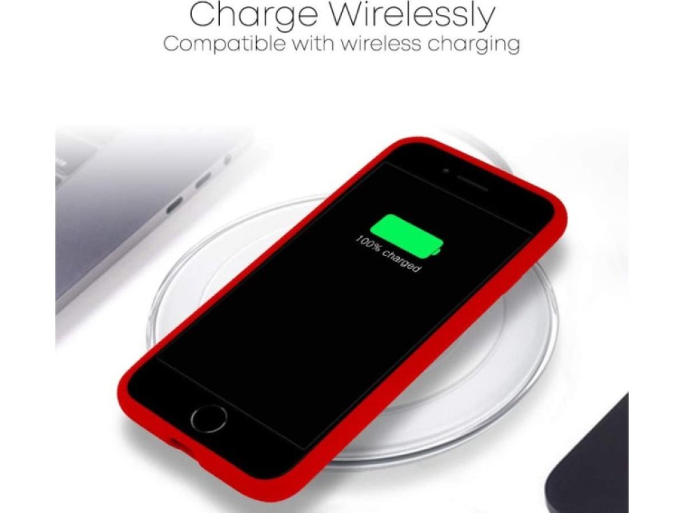 Ochranný kryt pro iPhone 7 / 8 / SE (2020/2022) - Mercury, Silicone Red