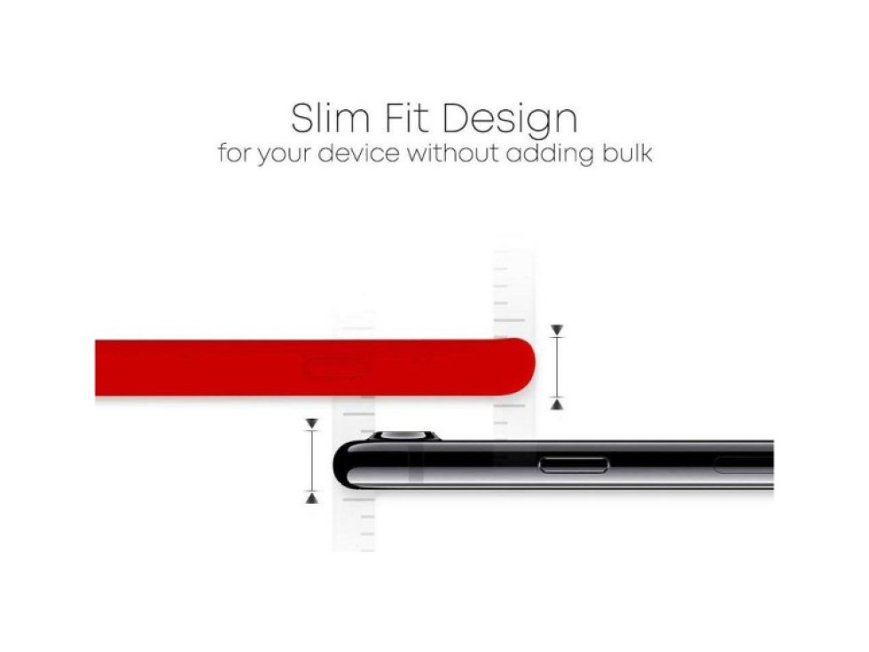 Ochranný kryt pro iPhone 7 PLUS / 8 PLUS - Mercury, Silicone Red