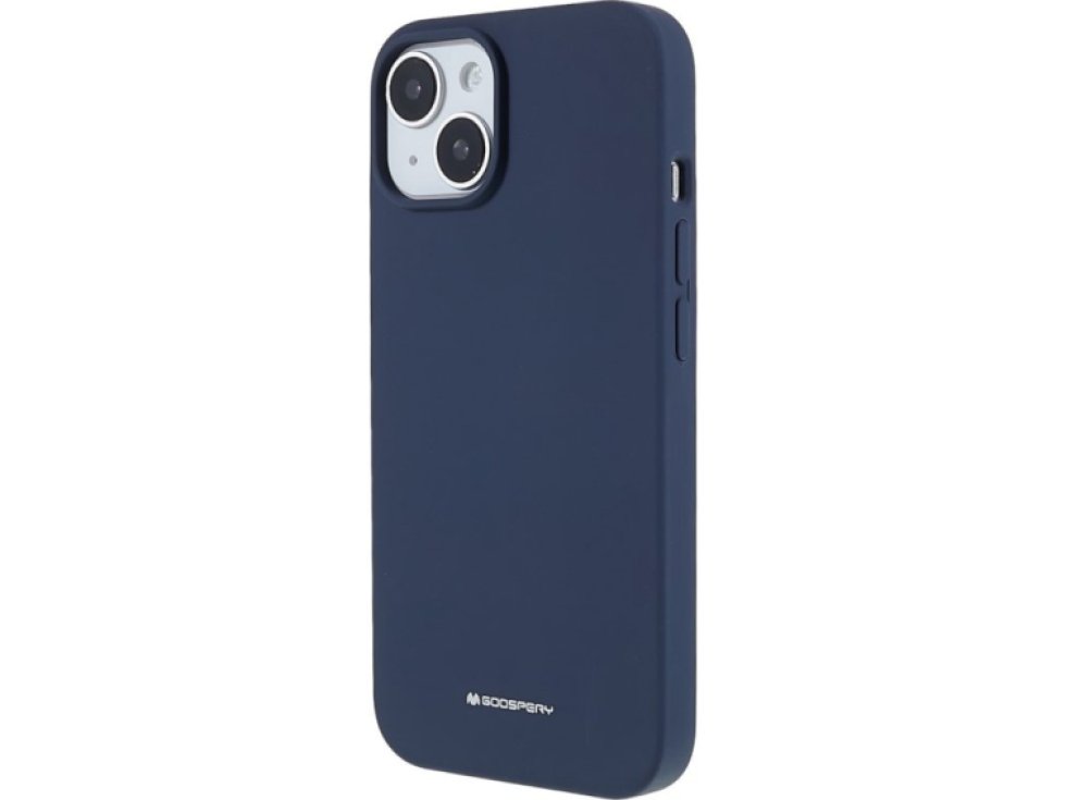 Ochranný kryt pro iPhone 14 PLUS - Mercury, Silicone Navy