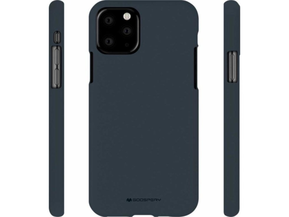 Ochranný kryt pro iPhone 11 Pro - Mercury, Soft Feeling Midnight Blue
