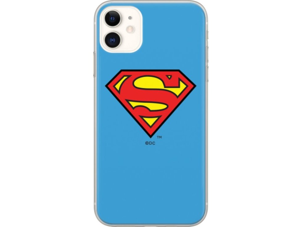 Ochranný kryt pro iPhone XS / X - DC, Superman 002 Blue WPCSMAN3662
