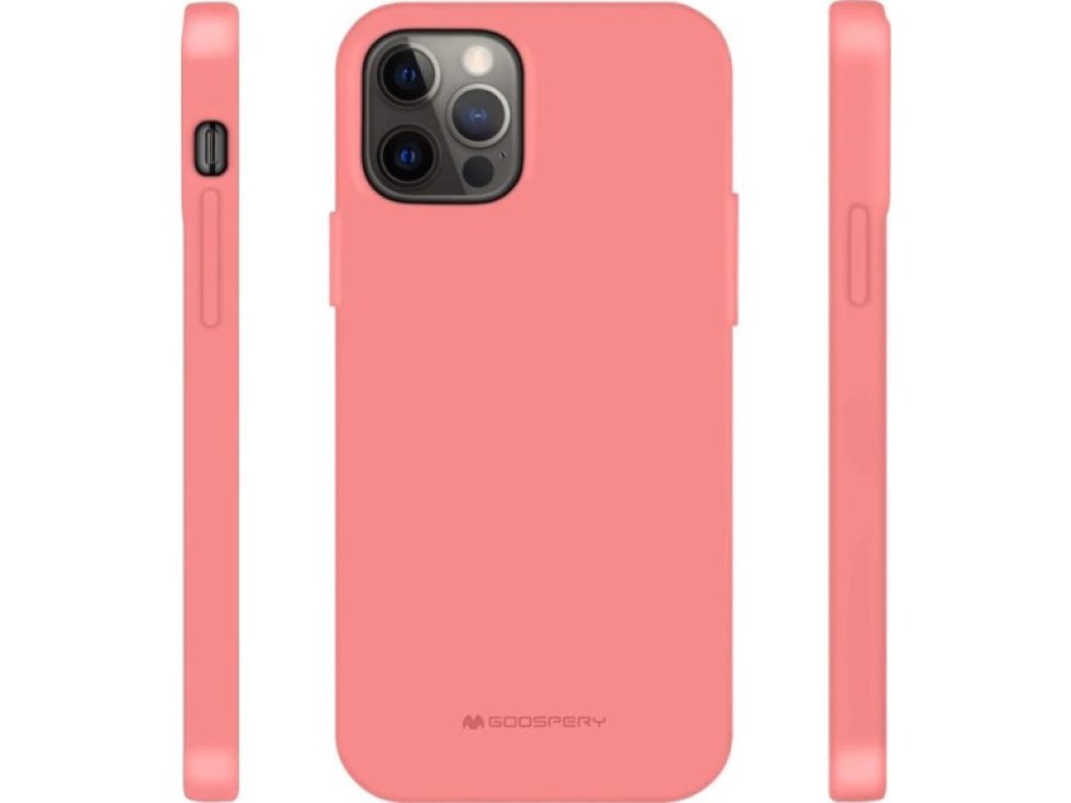 Ochranný kryt pro iPhone 12 Pro MAX - Mercury, Soft Feeling Pink