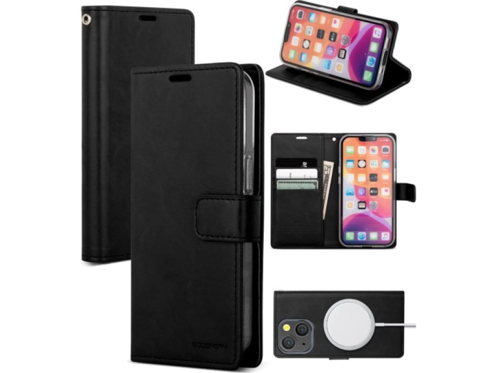 Ochranné pouzdro pro iPhone 13 mini - Mercury, Bluemoon Diary Black