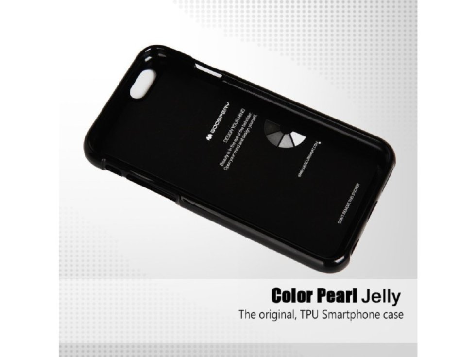 Pouzdro / kryt pro Apple iPhone 6 / 6S - Mercury, Jelly Case Black