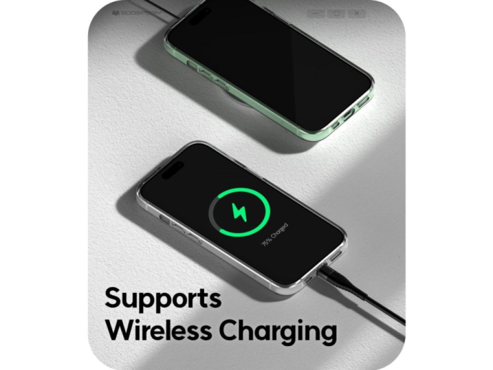 Ochranný kryt na iPhone 15 - Mercury, Jelly Transparent