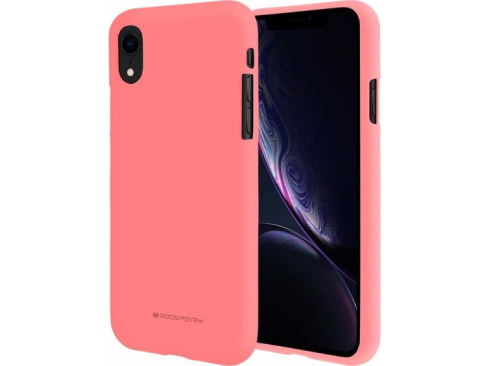 Ochranný kryt pro iPhone XR - Mercury, Soft Feeling Pink