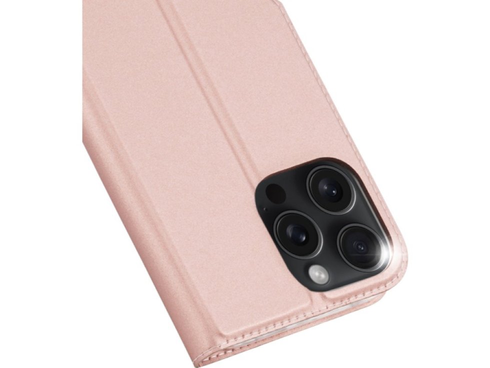 Knížkové pouzdro na iPhone 16 Pro MAX - DuxDucis, SkinPro Rose