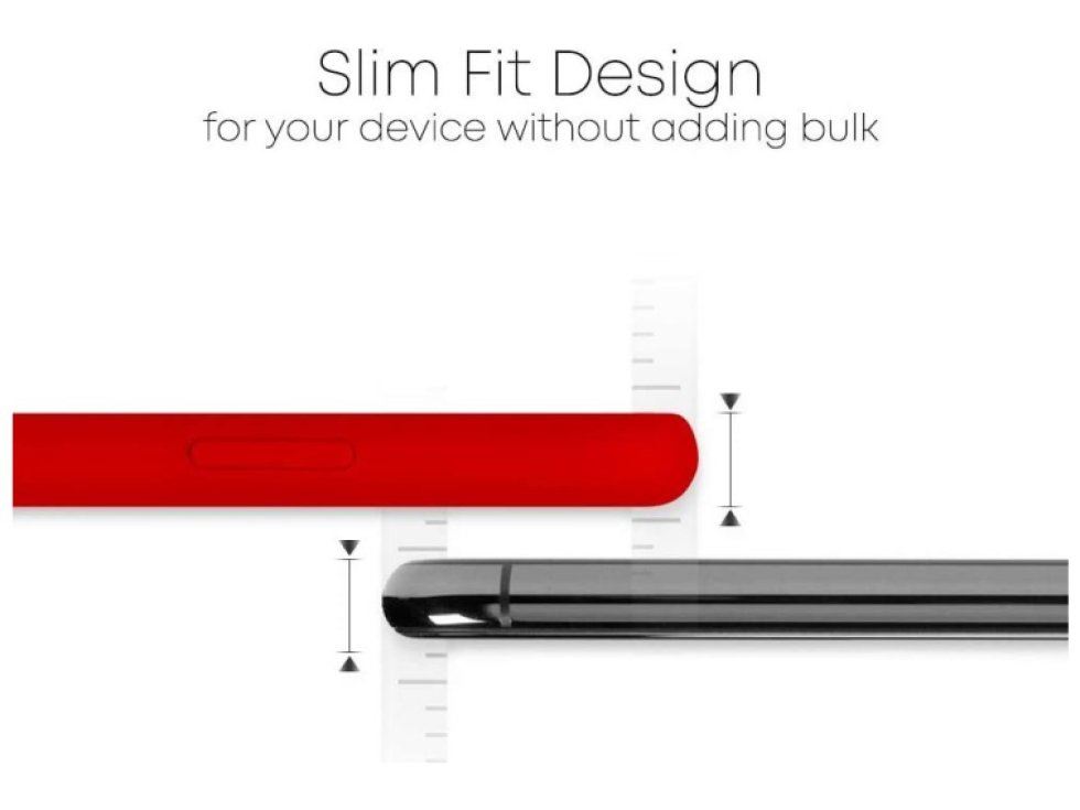 Ochranný kryt pro iPhone 11 Pro MAX - Mercury, Silicone Red