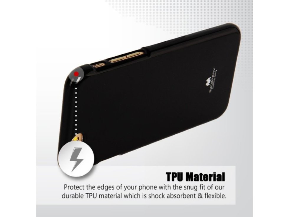 Pouzdro / kryt pro Apple iPhone 6 / 6S - Mercury, Jelly Case Black