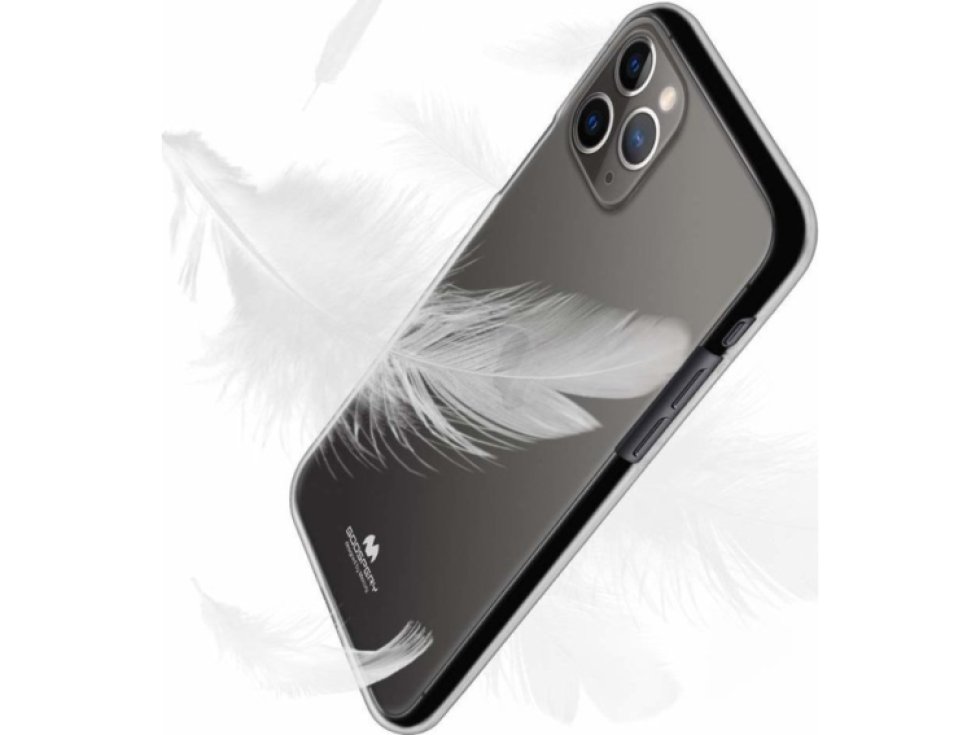 Ochranný kryt pro iPhone 11 Pro - Mercury, Jelly Transparent