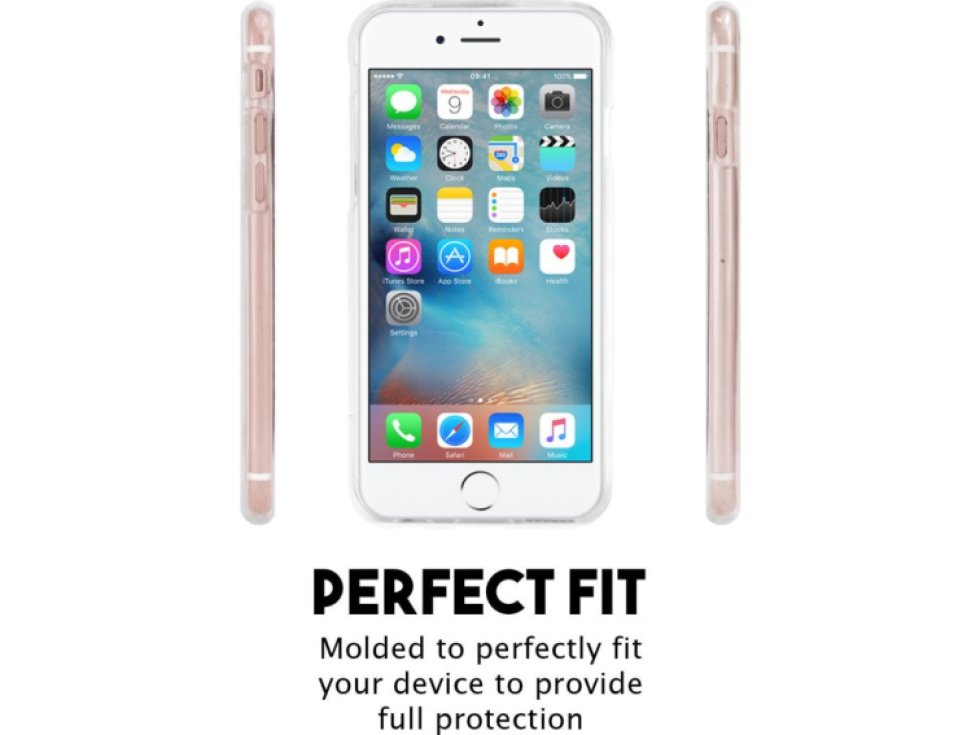 Pouzdro / kryt pro iPhone 7 / 8 / SE (2020/2022) - Mercury, Jelly Transparent